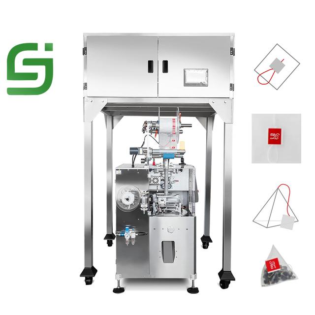 Pyramid tea bag packing machine