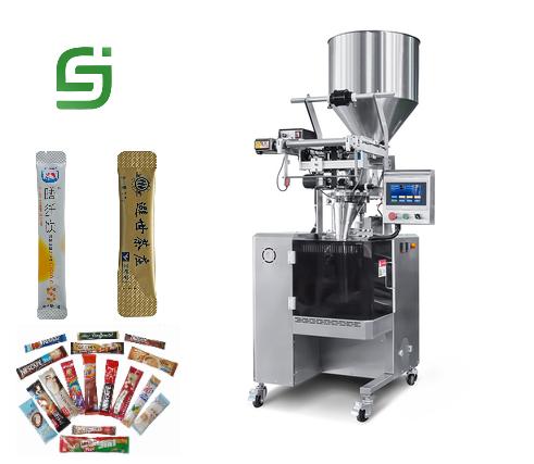 Automatic sugar stick bag packaging machine