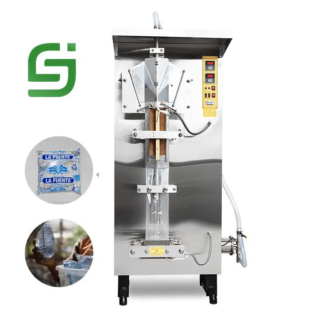 Fully automatic liquid water bag juice packaging machine