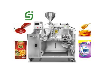 What types of products can be packed using a Doypack Packing Machine