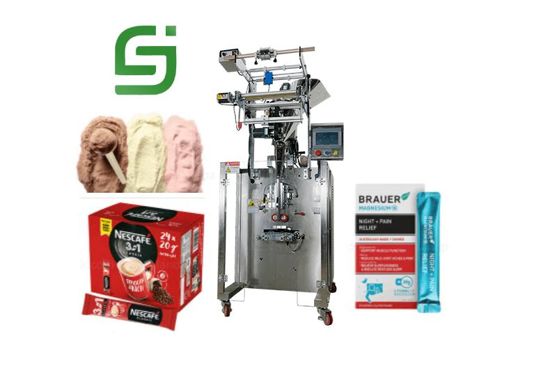 Automatic coffee protein powder stick bag packing machine