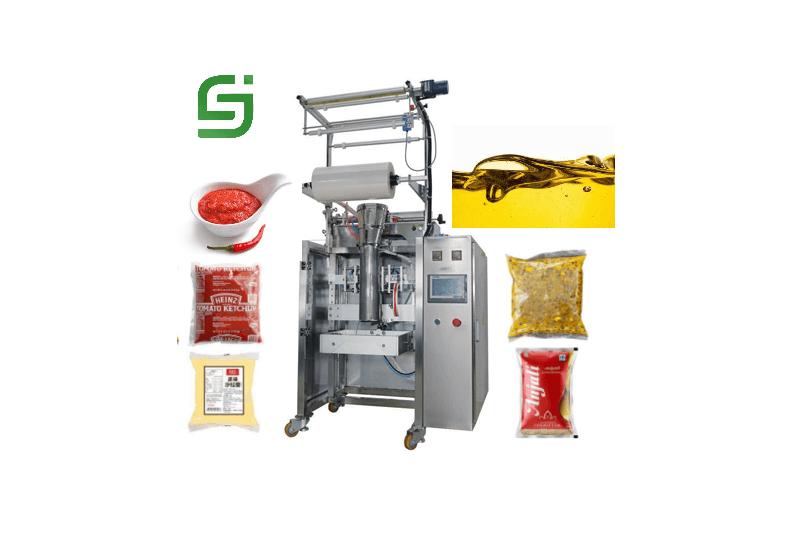 YS-80Y liquid oil pouch sauce packing machine