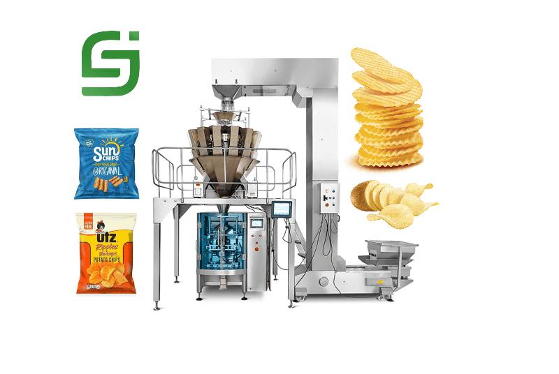 YS-460K Snacks Potato Chips Packing Machine