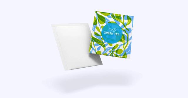 Tea bag envelope papers solution