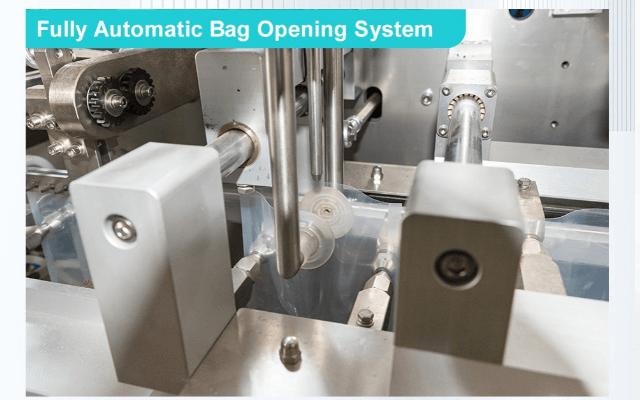 7.Fully Automatic Bag opening system：Open the bag with a suction cup to facilitate material entry.Savesthe time of manual bag opening.jpg