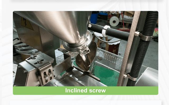 7.Inclined screw：The design of the inclined screw helps prevent material blockage duringfeeding and ensures the continuity of the production process..jpg