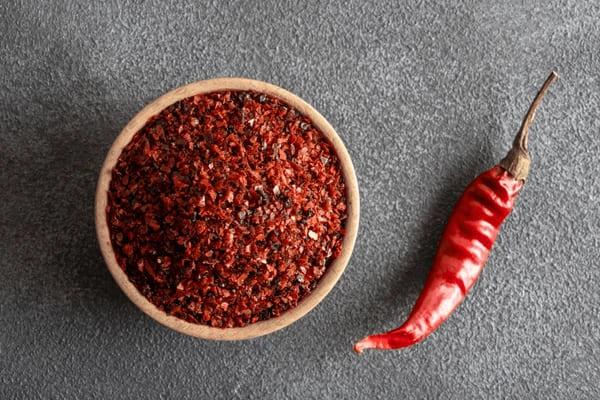 Dried pepper solution