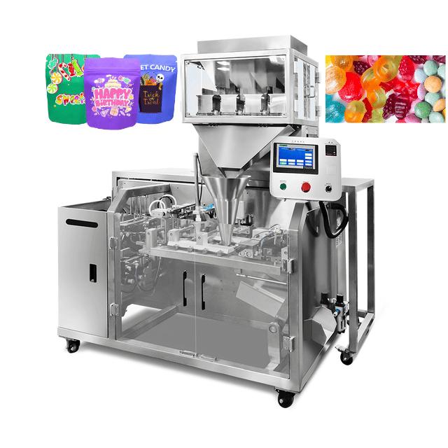 Soft candy zipper bag packaging machine