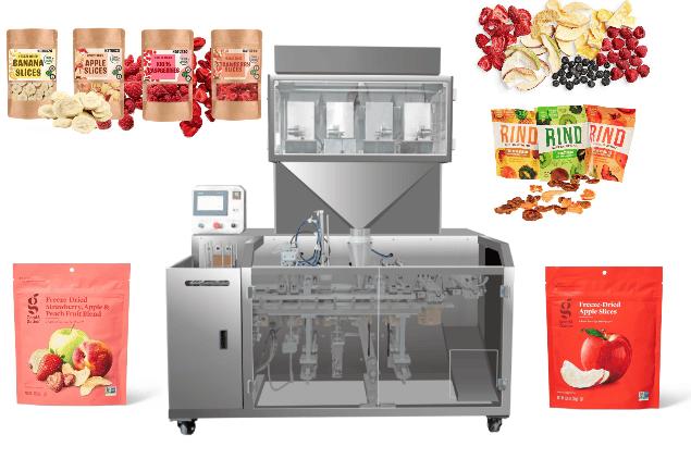 Dried Fruit Zipper Bag Packaging Machine