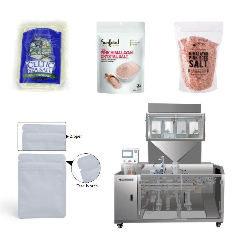 Sea Salt Zipper Bag Packaging Machine