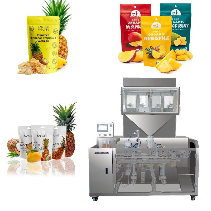 YS-SP180K Stand up zipper bag dried pineapple packaging machine