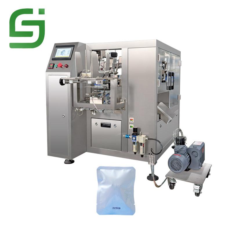 Pre-made bags Rotary Packing Machine with Multihead Weigher